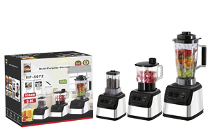 Yeni 6 in 1 3L 9500W ağır çok fonksiyonlu Blender ve sıkacağı ticari veya ev ab İngiltere Smoothie blenderı mikser makinesi - Product Image 4