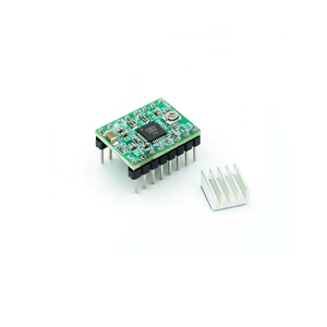 3D yazıcı parçaları aksesuar Reprap pololu A4988 için soğutucu ile step Motor sürücü modülü rampalar 1.4 - Product Image 1