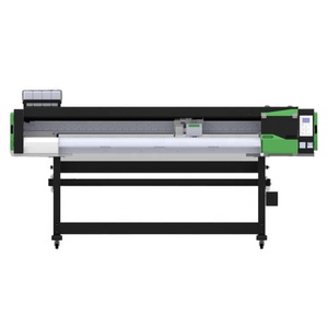 Otomatik 1.6m eko solvent vinil yapışkan plotter baskı kesici makinesi DX5 kafaları - Product Image 2