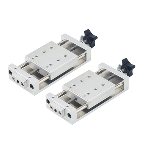 Mini Mesa deslizante Manual de precisión, riel lineal, plataforma de eje X/Y para procesamiento de Control Digital CNC, guías lineales cruzadas - Product Image 2