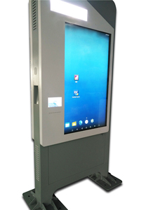 Fabrik benutzer definierte wasserdichte Outdoor Dual Screen Boden stehend LCD-Display Werbe bildschirm Digital Signage Kiosk Digital Totem - Product Image 2