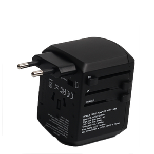 All in One Universal Multi <strong>Plug</strong> <strong>Adapter</strong> with USB Port Type C <strong>Plug</strong> AC <strong>Power</strong> Charger <strong>Adapter</strong> with AU US UK EU <strong>Plug</strong> - Product Image 5