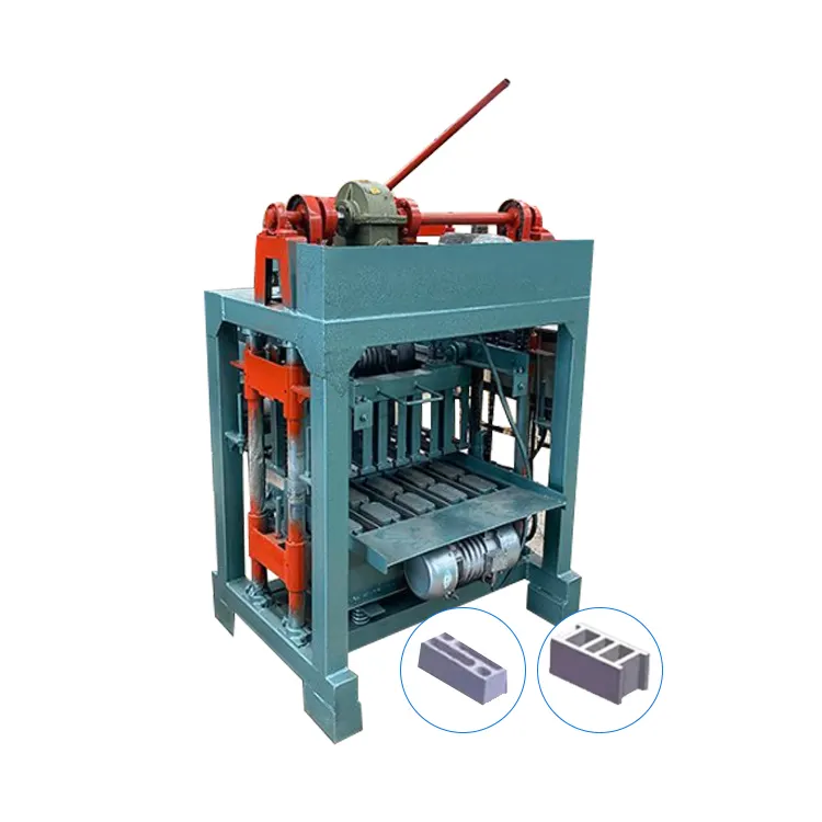 Máquina para fabricar bloques de barro, línea de producción, venta en Nigeria