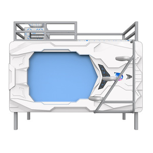 Hot Bán Thiết Kế Hiện Đại Giường Tầng Viên Nang Gia Đình Giường Cho Thanh Thiếu Niên Và Trẻ Em Bộ Đồ Nội Thất Ngủ Pod Thông Minh Giường Viên Nang - Product Image 2