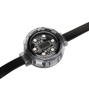Colordreamer 40mm DC24V IP67 <strong>DMX512</strong> Node <strong>Led</strong> Dot <strong>String</strong> <strong>Dmx</strong> <strong>Rgb</strong> Pixel for Facade <strong>Lighting</strong>