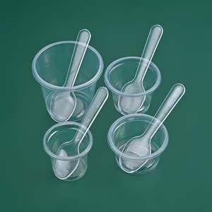 Factory Custom Disposable Clear PP Seasoning Sauce Dip <strong>Cup</strong> 0.6/<strong>1</strong>/<strong>1</strong>.5/2.87 OZ Packaking Condiment <strong>Cup</strong> Container for Snack - Product Image 4