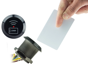 Mini lector de tarjetas RFID a prueba de agua IP65 Lector de tarjetas inteligente MI-Fare Lector de control de acceso - Product Image 5