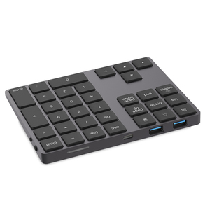 Rechargeable Mini Bluetooth Number Pad 34 Keys Magic <strong>Numeric</strong> Keypad <strong>Numeric</strong> <strong>Keyboard</strong> for apple ipad Laptop Notebook - Product Image 5