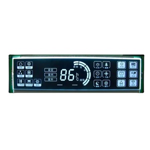 Benutzer definierte negative LCD-Anzeige Moldule 14-Segment-LCD-Anzeige Monochrom 7-Segment-LCD-Bildschirmmodul - Product Image 2