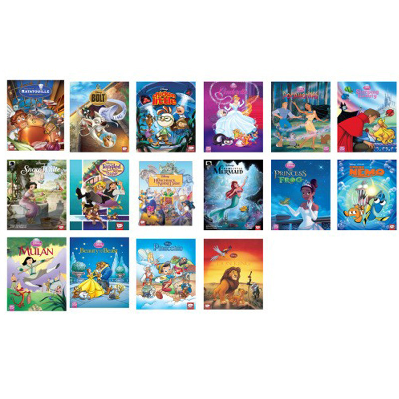 16-volume color fairy tale manga-daurin paper