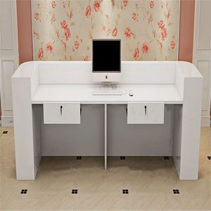 Nhà Máy Giá Khách Sạn Công Ty Nội Thất Quầy Lễ Tân Nhân Viên Thu Ngân Led Bàn Tiếp Tân Cho Salon Bar Thanh Toán Truy Cập * - Product Image 4