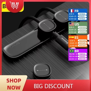 Baseus คลิปหนีบสายเคเบิลแม่เหล็กจัดระเบียบบนเดสก์ท็อปที่ใส่ที่ชาร์จ USB กล่องวัสดุซิลิโคนสำหรับพีซีกระเป๋าประเภทสายเคเบิลการจัดการ - Product Image 2