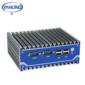 DIN Rail Small Mini <strong>Computer</strong> Cel-eron J1900 Dual LAN TPM2.0 RS232 RS485 Industrial Mini PC Win10 <strong>Linux</strong> - Product Image 6