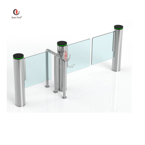 Immigration <strong>Entry</strong> Airport Servo Motor Speed Gate Office Building Entrance Access Control Button Open Turnstile Gate - Product Image 4