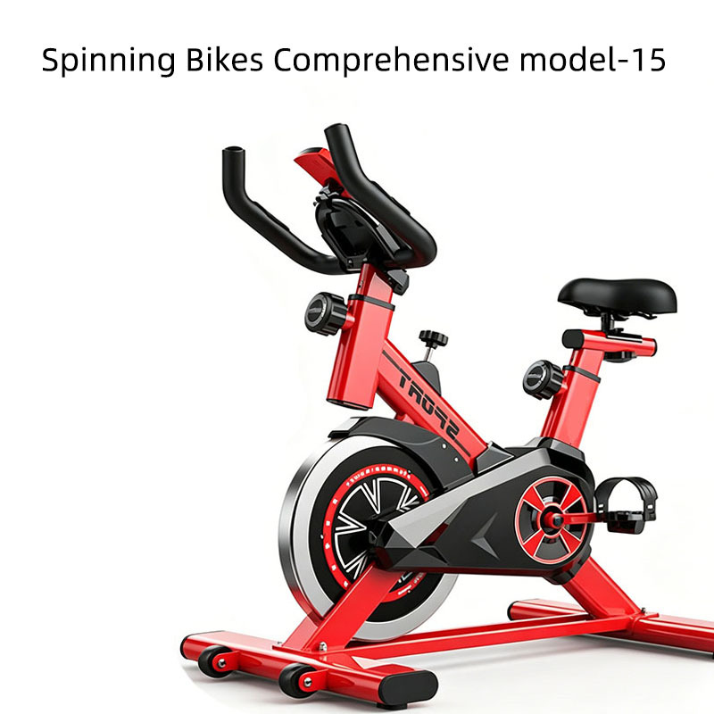Bicicletas de Spinning Modelo Completo - Rojo