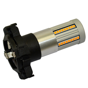 PY24W Car <strong>LED</strong> Bulbs Canbus Error Free No Hyper Flash T20 Amber for <strong>BMW</strong> Land Rover Audi B8 Q5 A4 Front Turn Signal Lights 12V - Product Image 3