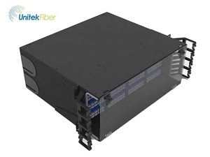 High density rack mount <strong>patch</strong> <strong>panel</strong> 288 384 core dual slide ODF 4U 19 inch pre-terminated MPO MTP module box - Product Image 5