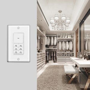 Pulsante conto alla rovescia timer relè interruttore ventola timer ritardo fisso controller nel interruttore a parete per luce ventola - Product Image 4