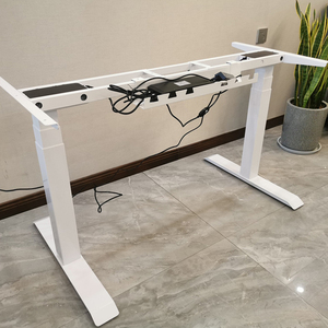 流行的双电机3级可调电动桌架办公用电脑智能办公桌坐立桌 - Product Image 2