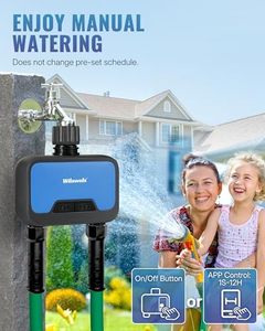 WiFi Sprinkler Timer 2 Zone 2 Prese Smart Garden Dose Timer Sistema di Irrigazione Automatica APP Controllo Modalità Nebbia Pioggia - Product Image 6