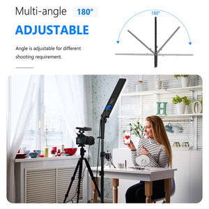 2.4G Photography Lighting Kit Portable Video Fill <strong>Light</strong> Rgb Led Stick <strong>Light</strong> With Remote Control - Product Image 5