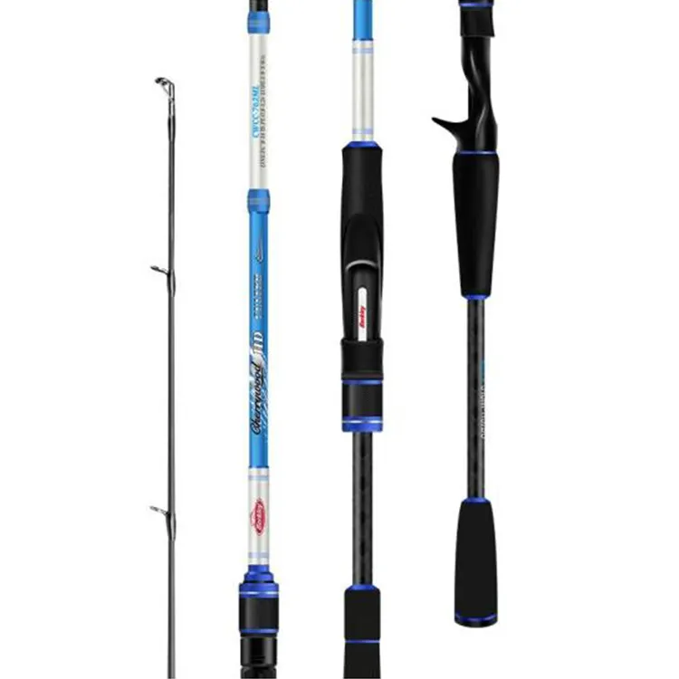 Berkley fishing rod carbon fiber Berkley cherry wood HD fishing rod casting high quality fishing rod set