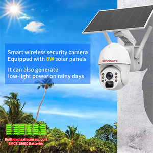 กล้องอัจฉริยะระบบพลังงานแสงอาทิตย์ระบบ WiFi/4G โหมดคู่สัญญาณเตือนตรวจจับคนแบบ V3 - Product Image 4