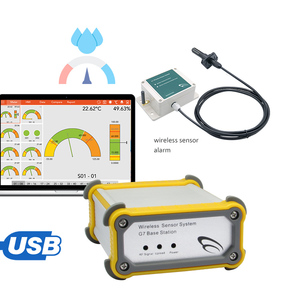 Wireless Alarm <strong>Sensor</strong> Large Digital Wireless Temperature <strong>Humidity</strong> Monitor Iot <strong>Sensors</strong> - Product Image 1