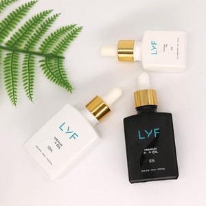 15ml 1 oz 30 <strong>ml</strong> 50ml <strong>100</strong> <strong>ml</strong> Rectangle Frosted White clear Glass Essential Oil Dropper Bottle with Packing <strong>Boxes</strong> - Product Image 4
