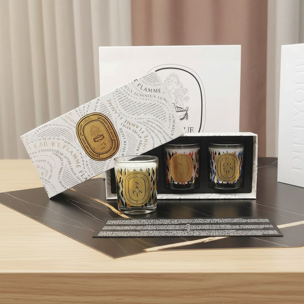 Dernier coffret cadeau doré 3 pièces 70gx3