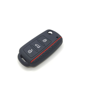 <strong>New</strong> Design of Silicone 3-button <strong>Key</strong> case for Most Volkswagen Golf and Other Models - Product Image 2