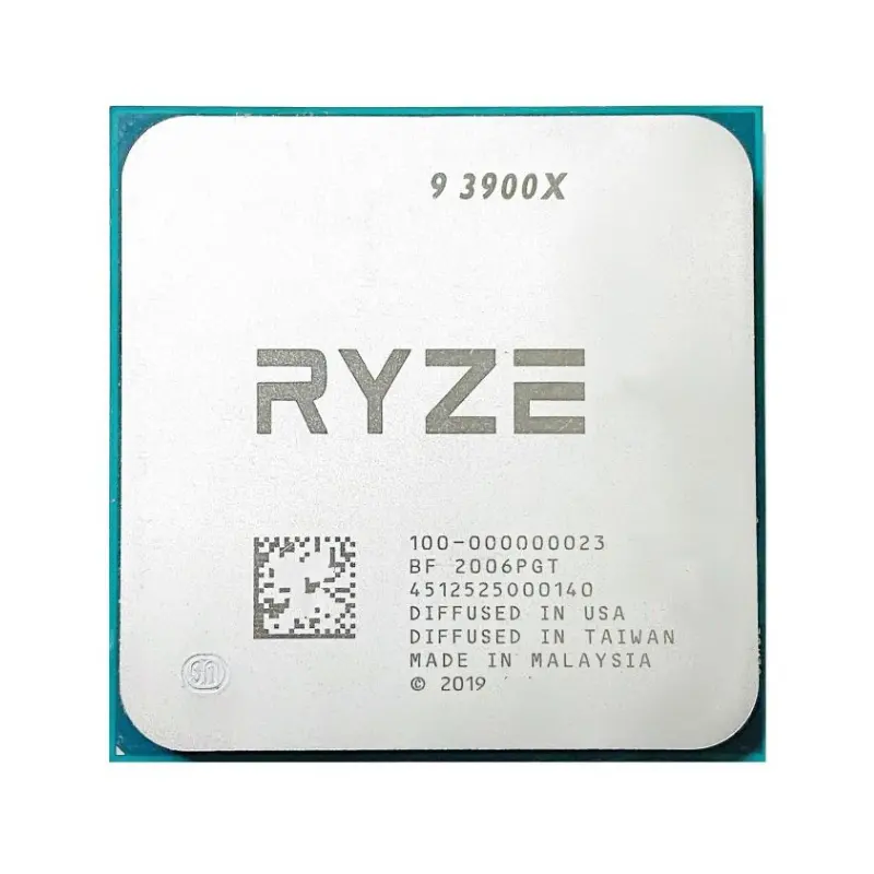 โปรเซสเซอร์ CPU 24 เธรด 12 คอร์ R 9 3900X R9 3900X 3.8 Ghz 7NM L3 = 64M 100-000000023 ซ็อกเก็ต AM4 12 เดสก์ท็อป AMD 9 นาโนเมตร