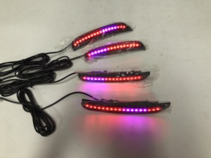 应用控制前后翼子板保险杠发光二极管灯5V/12V RGB彩色侧标反射器新条件充电器型号 - Product Image 2