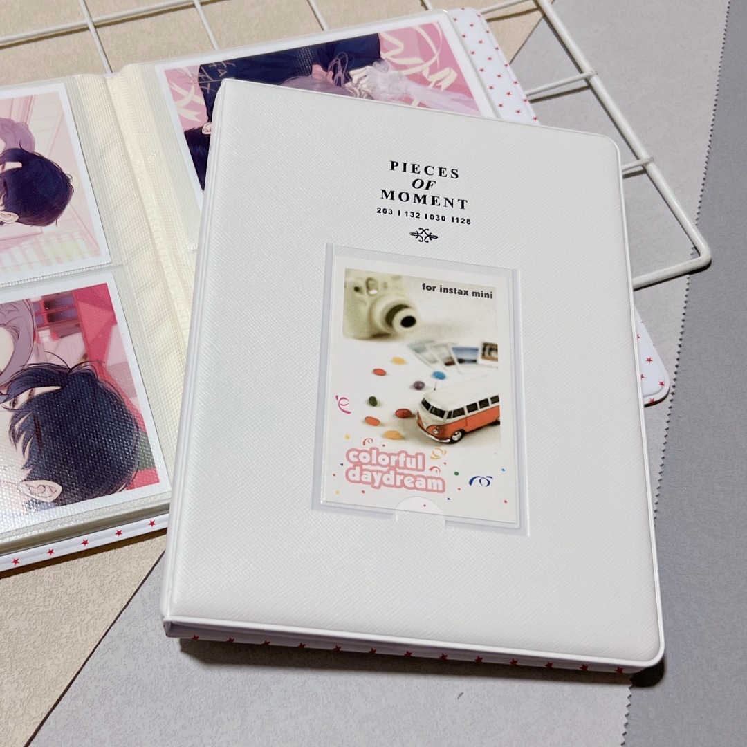 Polaroid blanc bonbon