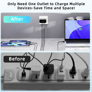 PD 100W GaN <strong>Charger</strong> Single Type C Port Mutil USB C Universal Travel <strong>Charger</strong> with OTP &amp; OVP Protection 3.0 Function - Product Image 3