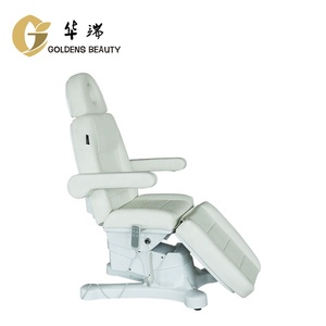 2024 New Trắng Hiện Đại Có Thể Điều Chỉnh Chiều Cao Di Động Điện Massage Trị Liệu Giường - Product Image 5