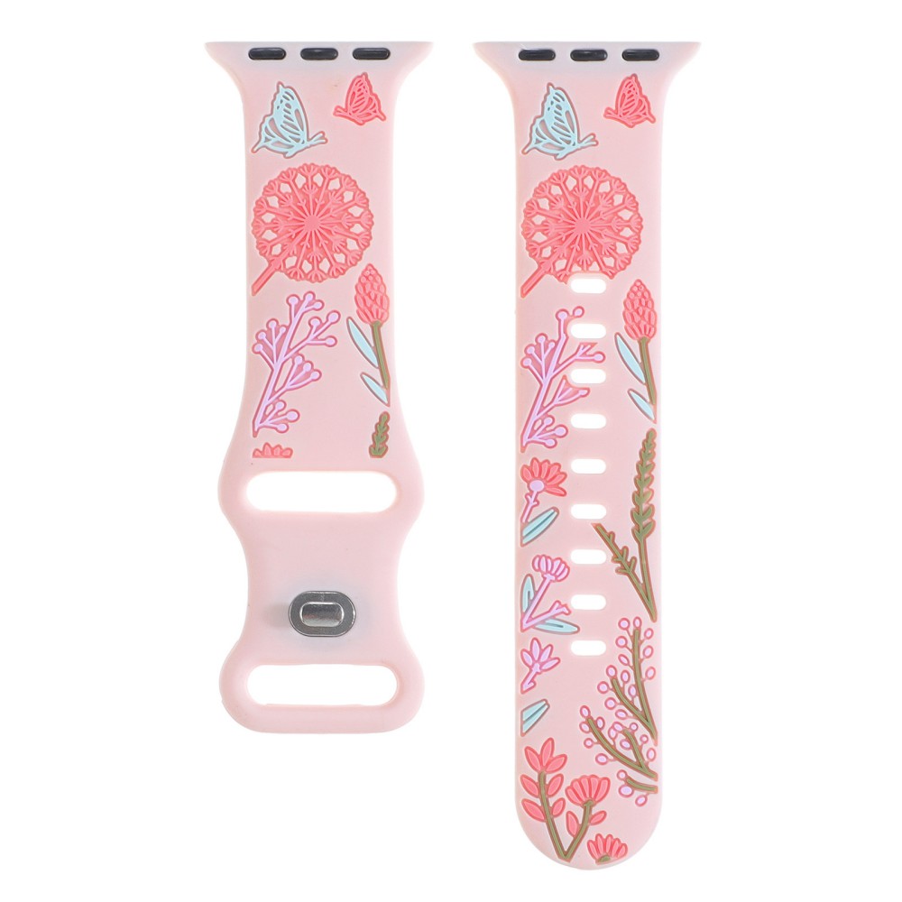Papillon coloré Floral Rose