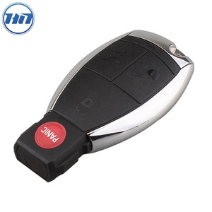 4 düğme araba anahtarlık uzaktan kabuk durumda yedek Fob için Benz W203 W210 W211 AMG W204 oto parçası - Product Image 2
