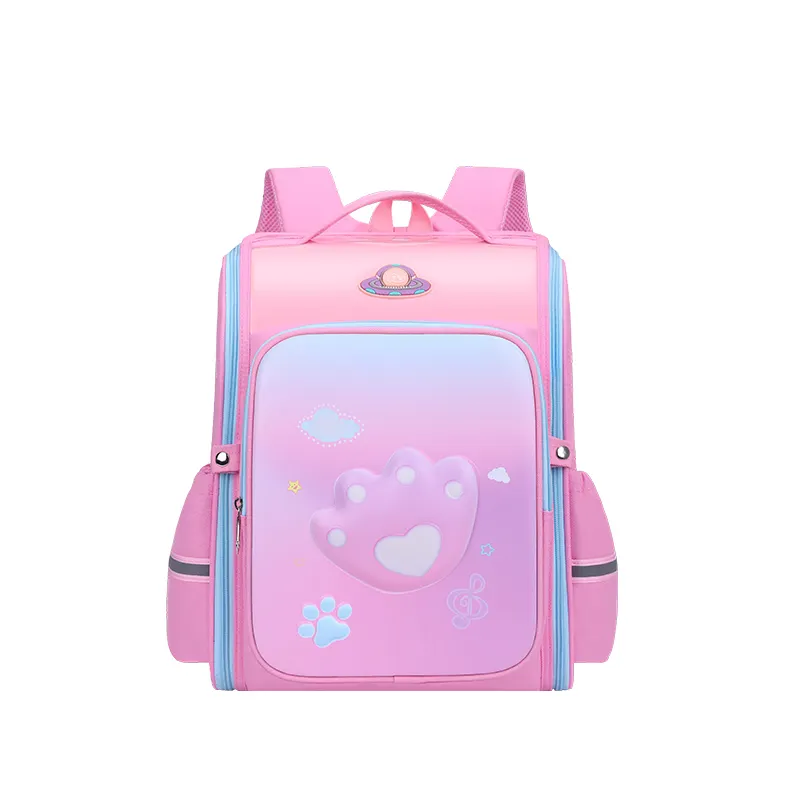 Large Capacity Schoolbag For Primary School Students To Reduce The Burden Of Spine Backpack Boys And Girls Light Schoolbags