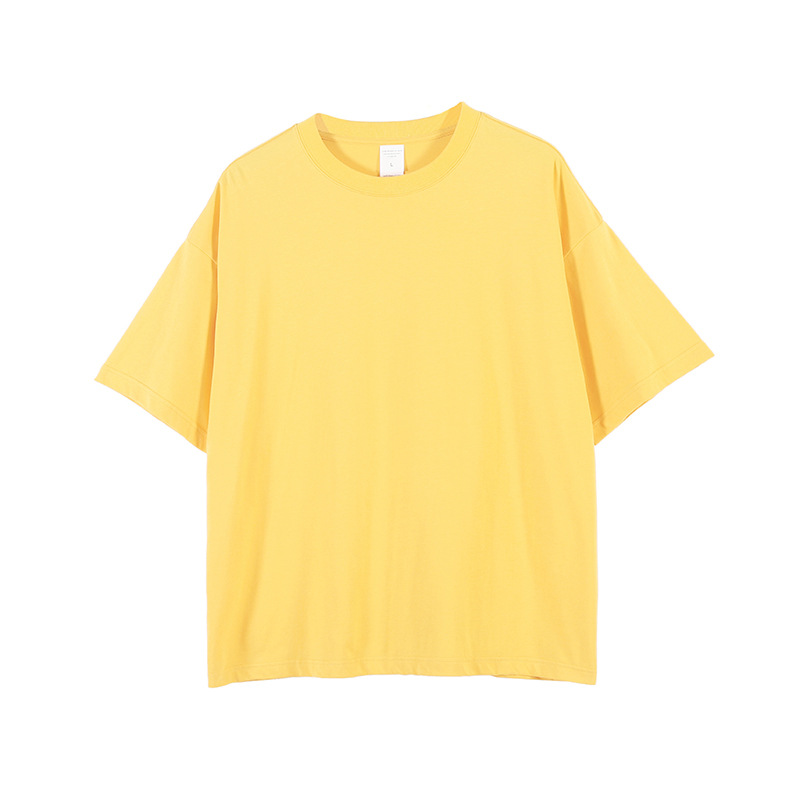 Maglietta oversize-giallo