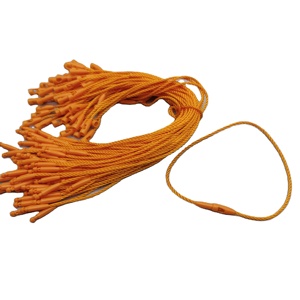 Custom Anti-Theft Seal <strong>Hang</strong> <strong>Tag</strong> Label Easy Use Bullet Shape <strong>String</strong> for Clothing Plastic Bags Polyester Color Customizable <strong>Hang</strong>