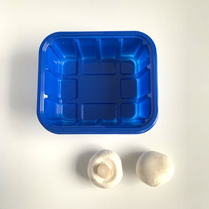 Khay đựng thực phẩm nấm tươi siêu thị, hộp nhựa PET dùng một lần, thân thiện với môi trường và dễ sử dụng - Product Image 6