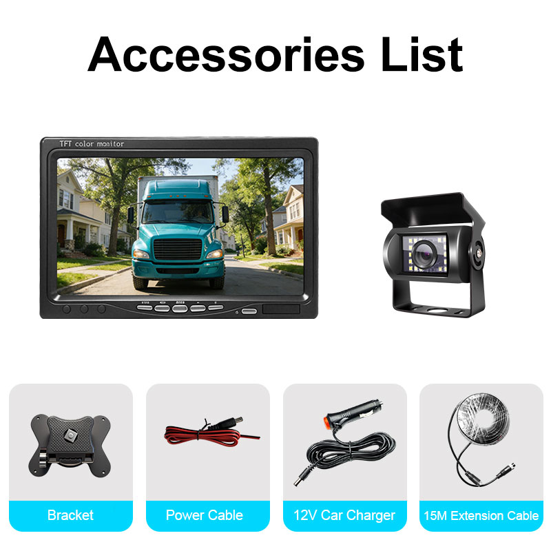 7 inch monitor with camera