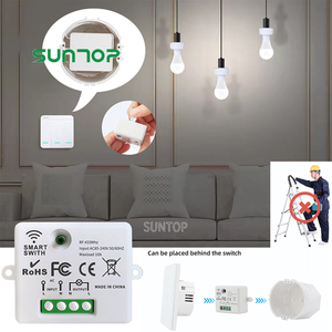 433MHz AC 110V 220V interruttore della luce telecomando senza fili 10A modulo ricevitore per lampadina LED - Product Image 3