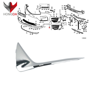HIGH QUALITY Auto Parts Car Body <strong>Kit</strong> Bumper Grille 71109-TJB-A00 Bumper Garnish for Honda RDX TC1 TC2 2019 - Product Image 4