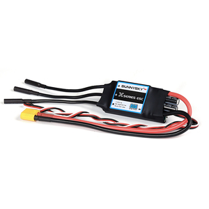 SUNNYSKY 18A/40A/60A/80A Радиоуправляемый авиационный электронный бесщеточный ESC для самолетов с неподвижным крылом 2-6S 2-4S Совместимость с батареями - Product Image 4