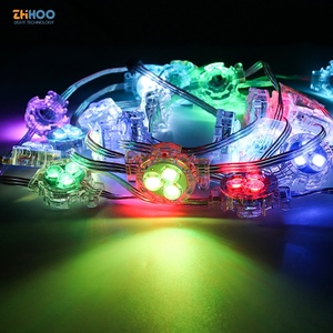 Ws2811 24v 12mm Rgbw Led Pixel Light Bullet modulo nodo stringa Ip68 luci Pixel architettoniche per le vacanze all'aperto - Product Image 5