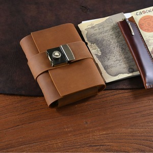 Premium Hardcover <strong>Notepad</strong> Custom Inner Pages <strong>Notebook</strong> Personalised Leather Diary <strong>With</strong> <strong>Lock</strong> - Product Image 2