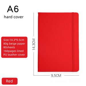 Cuaderno barato 2025 diario de bolsillo, Bloc de notas colorido, páginas forradas, logotipo personalizado, tamaño A6, cuaderno pequeño de cuero PU - Product Image 2