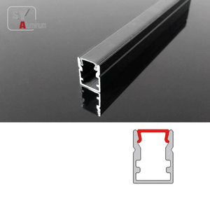 โปรไฟล์ LED สําหรับไฟ Cove โคมไฟเพดานแบบฝังโคมไฟอ้อมสําหรับ Drywall ใช้ที่อยู่อาศัยไฟช่องพลาสเตอร์ยิปซั่ม - Product Image 5